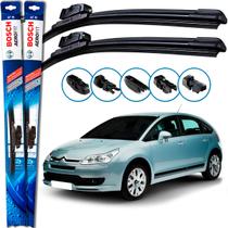 Par Palheta Limpador Parabrisa Citroën C4 Hatch / C4 Pallas / VTR 2007 08 09 10 11 12 2013 Bosch