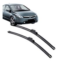 Par Palheta Limpador Parabrisa CIVIC 2001 a 2006