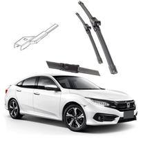 Par Palheta Limpador Parabrisa Civic 2007 08 09 10 11 12