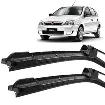 Par Palheta Limpador ParaBrisa Corsa 2009 10 11 12 13 Silicone