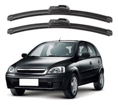 Par Palheta Limpador Parabrisa Corsa Hatch Sedan 2003 À 2012 Par Palheta Limpador Parabrisa Corsa Hatch Sedan 2003 À 2012