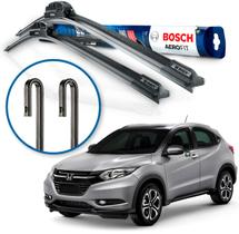 Par Palheta Limpador Parabrisa Dianteira Aerofit Bosch Honda Hrv 2015 2016 2017 2018 Braço Gancho Par Palheta Limpador Parabrisa Dianteira Aerofit Bosch Honda Hrv 2015 2016 2017 2018 Braço Gancho