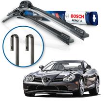 Par Palheta Limpador Parabrisa Dianteira Aerofit Bosch Série SLR 2004 05 06 07 08 2009 Braço Gancho Par Palheta Limpador Parabrisa Dianteira Aerofit Bosch Série SLR 2004 05 06 07 08 2009 Braço Gancho