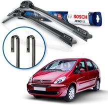Par Palheta Limpador Parabrisa Dianteira Aerofit Bosch Xsara Picasso 2000 A 10 11 2012 Braço Gancho Par Palheta Limpador Parabrisa Dianteira Aerofit Bosch Xsara Picasso 2000 A 10 11 2012 Braço Gancho