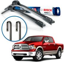 Par Palheta Limpador Parabrisa Dianteiro Aerofit Bosch Ram 2005 06 07 08 09 10 2011 Braço Gancho