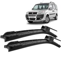 Par Palheta Limpador ParaBrisa Doblo 2005 A 2009 Silicone