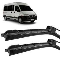 Par Palheta Limpador ParaBrisa Ducato 1998 a 2013 Silicone