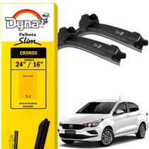 Par Palheta Limpador Parabrisa Dyna Original Cronos 2018 a 2022 para Vidro Dianteiro