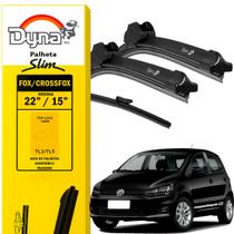 Par Palheta Limpador Parabrisa Dyna Original Fox 2012 a 2022 para Limpador Dianteiro E Traseiro