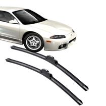 Par Palheta Limpador Parabrisa Eclipse 1995 a 1999 Par Palheta Limpador Parabrisa Eclipse 1995 a 1999