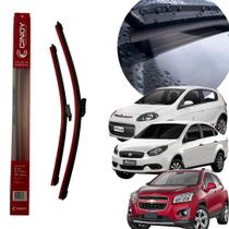 Par Palheta Limpador Parabrisa Especifica FIAT PALIO 2012 /GRANSIENA e GM TRACKER Cinoy