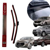 Par Palheta Limpador Parabrisa Especifica OUTLANDER/VITARA/HB20 13 /CRETA Cinoy