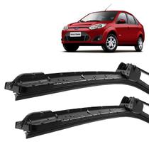 Par Palheta Limpador ParaBrisa Fiesta Rocan 2002 03 04 Silicone