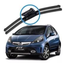 Par Palheta Limpador Parabrisa Fit 2009 A 2014 Par Palheta Limpador Parabrisa Fit 2009 A 2014