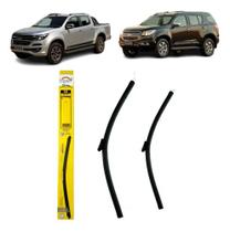 Par Palheta Limpador Parabrisa Gm S10 Trailblazer 2012-2018 Par Palheta Limpador Parabrisa Gm S10 Trailblazer 2012-2018