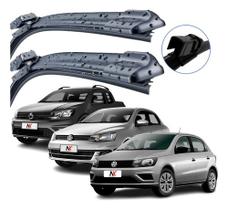 Par Palheta Limpador Parabrisa Gol Saveiro Voyage G6 G7 G8 2013 á 2021