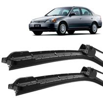 Par Palheta Limpador ParaBrisa Honda Civic 2001 02 03 04 05 2006 Silicone Par Palheta Limpador ParaBrisa Honda Civic 2001 02 03 04 05 2006 Silicone