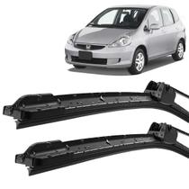 Par Palheta Limpador ParaBrisa Honda Fit 2003 02 03 04 05 2006 2007 2008 Silicone Par Palheta Limpador ParaBrisa Honda Fit 2003 02 03 04 05 2006 2007 2008 Silicone