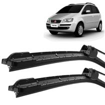 Par Palheta Limpador ParaBrisa Idea 2004 05 06 07 08 09 10 Silicone