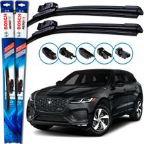 Par Palheta Limpador Parabrisa Jaguar F-Pace 2018 2019 2020 2021 2022 2023 2024 2025 Bosch