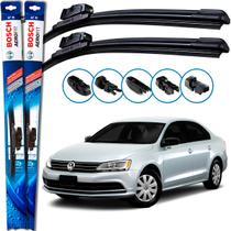 Par Palheta Limpador Parabrisa Jetta 2006 07 08 09 10 11 12 13 14 2015 2016 2017 2018 2019 Bosch