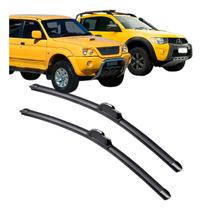 Par Palheta Limpador Parabrisa L200 SPORT/OUTDOOR/SAVANA 2004 a 2012 Par Palheta Limpador Parabrisa L200 SPORT/OUTDOOR/SAVANA 2004 a 2012