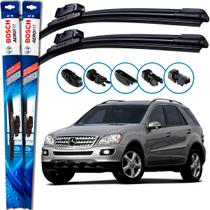 Par Palheta Limpador Parabrisa Mercedes-Benz Série M 2005 2006 2007 2008 2009 2010 2011 Bosch Par Palheta Limpador Parabrisa Mercedes-Benz Série M 2005 2006 2007 2008 2009 2010 2011 Bosch