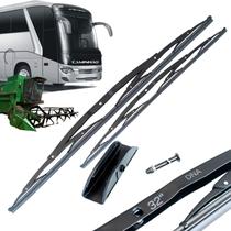 Par Palheta Limpador Parabrisa Ônibus / Tratores / Colheitadeiras 32" 812,8mm 81cm Conexão com Parafuso P3