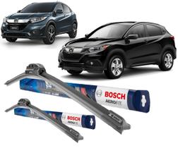 Par palheta limpador parabrisa ORIGINAL Bosch Honda HRv HR-v EXL LX EX 2015 2016 2017 2018/2018(NAO SERVE NO 2019 2020 2021)