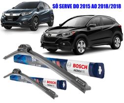 Par palheta limpador parabrisa ORIGINAL Bosch Honda HRv HRv EXL LX EX 2015 2016 2017 2018 2018 NAO SERVE NO 2019 2020 2021