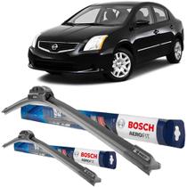 Par Palheta Limpador Parabrisa Original Bosch Nissan Sentra S SL 2007 2008 2009 2010 2011 2012 2013