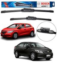 Par Palheta Limpador Parabrisa Original Bosch Onix e Prisma 2013 2014 2015 2016