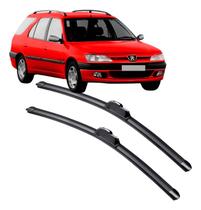 Par Palheta Limpador Parabrisa Peugeot 306 SW 1993 a 2002 Par Palheta Limpador Parabrisa Peugeot 306 SW 1993 a 2002
