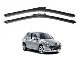 Par Palheta Limpador Parabrisa Peugeot 307 2006 Em Diante