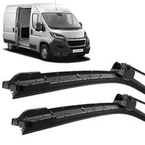 Par Palheta Limpador ParaBrisa Peugeot Boxer 1998 a 2010 Silicone Par Palheta Limpador ParaBrisa Peugeot Boxer 1998 a 2010 Silicone