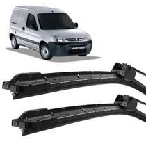 Par Palheta Limpador ParaBrisa Peugeot Partner 2010 a 2012 Silicone Par Palheta Limpador ParaBrisa Peugeot Partner 2010 a 2012 Silicone