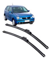 Par Palheta Limpador Parabrisa Polo Hatch 2001 a 2004