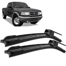 Par Palheta Limpador ParaBrisa Ranger 1993 a 2010 Silicone
