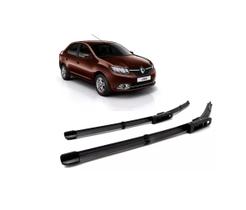 Par Palheta Limpador Parabrisa Renault Logan Sandero 2014 Par Palheta Limpador Parabrisa Renault Logan Sandero 2014