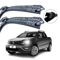 Par Palheta Limpador Parabrisa Saveiro G6 G7 G8 2013 á 2021 Par Palheta Limpador Parabrisa Saveiro G6 G7 G8 2013 á 2021