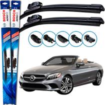Par Palheta Limpador Parabrisa Série E Cabrio / Coupe 2009 A 16 17 18 19 20 21 2022 2023 2024 Bosch