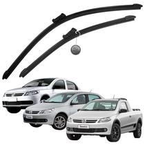 Par Palheta Limpador Parabrisa Silicone VW Gol Voyage Saveiro 2013 a 2024 VCLEAR 22 e 16 Polegadas Encaixe Click Par Palheta Limpador Parabrisa Silicone VW Gol Voyage Saveiro 2013 a 2024 VCLEAR 22 e 16 Polegadas Encaixe Click