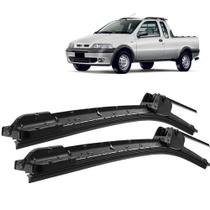 Par Palheta Limpador ParaBrisa Strada G2 2000 a 2005 Par Palheta Limpador ParaBrisa Strada G2 2000 a 2005