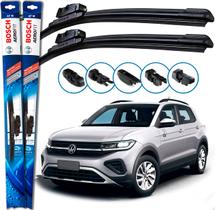 Par Palheta Limpador Parabrisa T-Cross 2019 2020 2021 2022 2023 2024 2025 Bosch