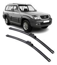 Par Palheta Limpador Parabrisa Terracan 2001 a 2007 Par Palheta Limpador Parabrisa Terracan 2001 a 2007