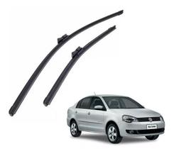 Par Palheta Limpador Parabrisa Vw Polo Sedan 2010 Em Diante
