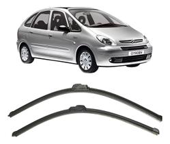 Par Palheta Limpador Parabrisa Xsara Picasso 2000 A 2012 silicone Par Palheta Limpador Parabrisa Xsara Picasso 2000 A 2012 silicone