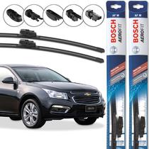 Par Palheta Original Bosch Multiclip Cruze Sport 2011 a 2016