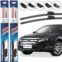 Par Palheta Original Bosch Multiclip Ford Fusion 2006 a 2012