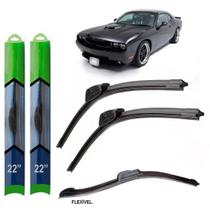 Par Palheta Para-Brisa Dodge Challenger 2008/ Silicone